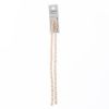 Picture of Crystal Lane 4x6mm Opaque Cream Rondelle, 2 Strand 7" Strands