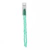 Picture of Crystal Lane 4x6mm Transparent Dark Green Aurora Borealis Rondelle, 2 Strand 7" Strands