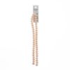 Picture of Crystal Lane 8x10mm Opaque Light Cream Rondelle, 2 Strand 7" Strands