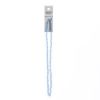 Picture of Crystal Lane 3x4mm Opaque Light Periwinkle Rondelle, 2 Strand 7" Strands
