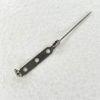 Picture of Nickel Plated Pin Back with Safety Catch, 1-1/4" - Sold in Packages of 10