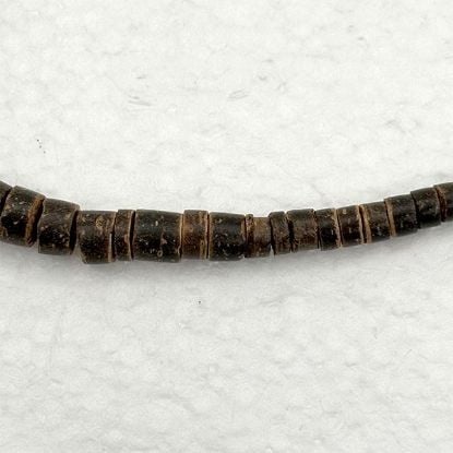 Picture of Brown Coco Graduated Heishi Beads, 4-9mm.