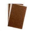Picture of Good Felt, Brown & Pearl, 1.5mm, 5" x 8"