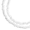 Picture of Crystal Lane 1.5x2.5mm Transparent Crystal Aurora Borealis Rondelle, 2 Strand 7" Strands