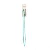 Picture of Crystal Lane 1.5x2.5mm Transparent Dark Green Aurora Borealis Rondelle, 2 Strand 7" Strands