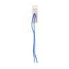 Picture of Crystal Lane 1.5x2.5mm Transparent Dark Sapphire Rondelle, 2 Strand 7" Strands