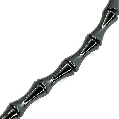 Picture of Hematine Dog Bone 8x12mm 16" Strand