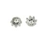 Picture of Silver Plated Filigree Bead Caps 12mm<br />20 Bead Caps