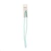 Picture of Crystal Lane 1.5x2.5mm Opaque Turquoise Blue Rondelle, 2 Strand 7" Strands