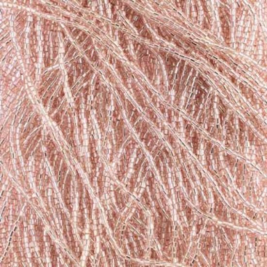 Picture of 2-Cut Size 10/0, Preciosa Czech Seed Bead, Silver-Lined Pale Pink, Sold by the Hank