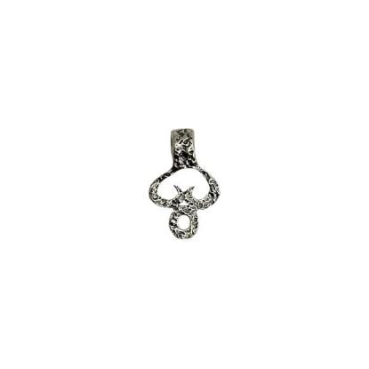 Picture of Sterling Silver Glue On Bail, 4mm ID, 14x23mm