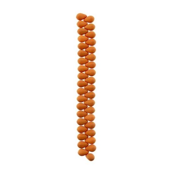 Picture of 6x9mm Czech Glass Mustard Yellow, 38 pieces