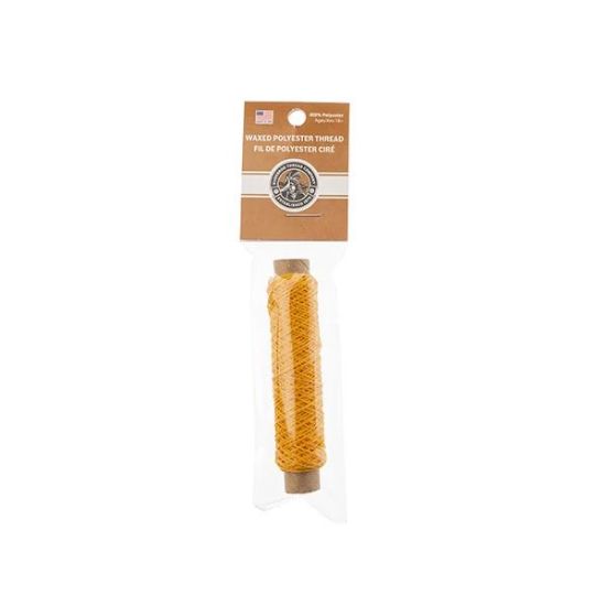 Picture of Gold Wax Poly Thread 75 Feet .015 Inch