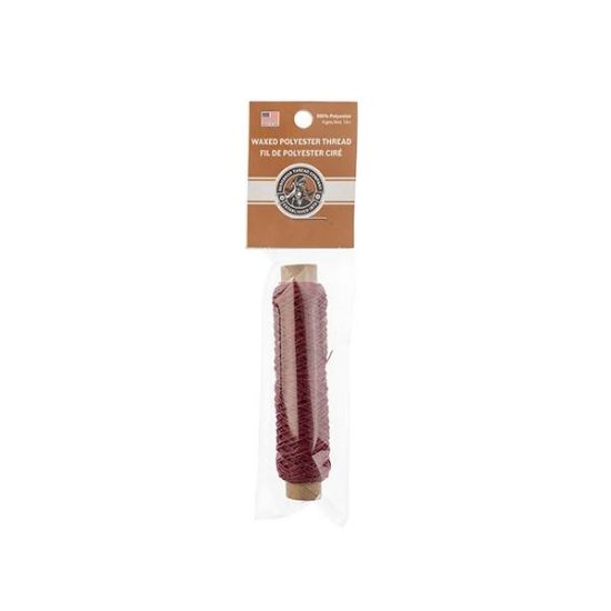 Picture of Wine Wax Poly Thread 75 Feet .015 Inch