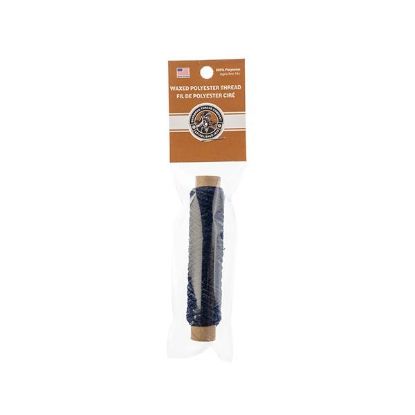 Picture of Blue Wax Poly Thread 75 Feet .015 Inch