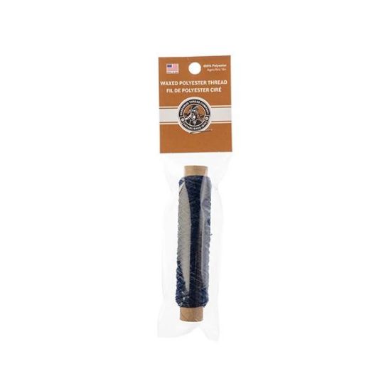 Picture of Blue Wax Poly Thread 75 Feet .015 Inch