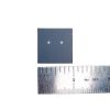 Picture of Grey Earring Card, 1" x 1", Sold per pkg of 100