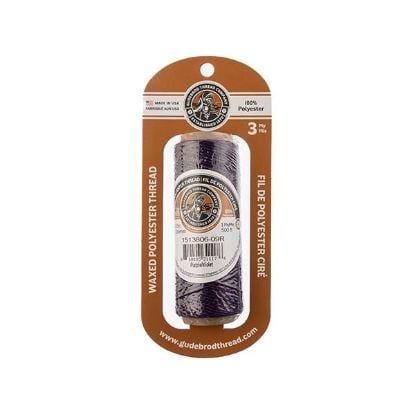 Picture of Purple Wax Poly Thread 500 Feet.015 Inch
