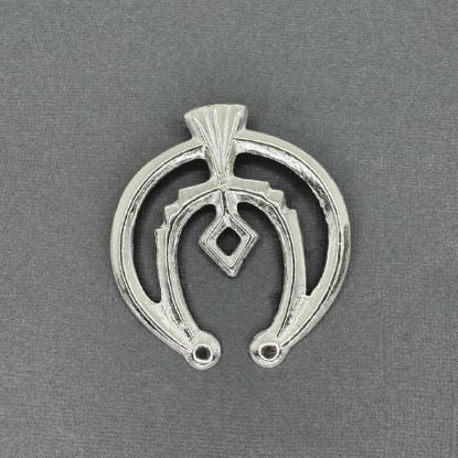 Picture of Sterling Silver "Brianna" Sandcast Naja with hook