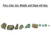 Picture of Stabilized Kingman Turquoise Rough Sliced