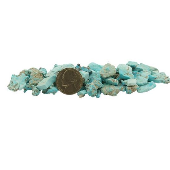 Picture of Small Blue Natural Nugget Sleeping Beauty