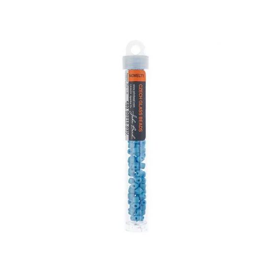 Picture of Czech Glass Rola Beads, Opaque Light Blue, 4.5mm