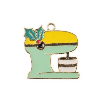 Picture of Sweet & Petite Holiday Charms, 24x24mm Kitchen Mixer, 2 pieces