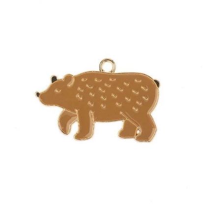 Picture of Sweet & Petite Charms, 20x30mm Bear, 5 pieces
