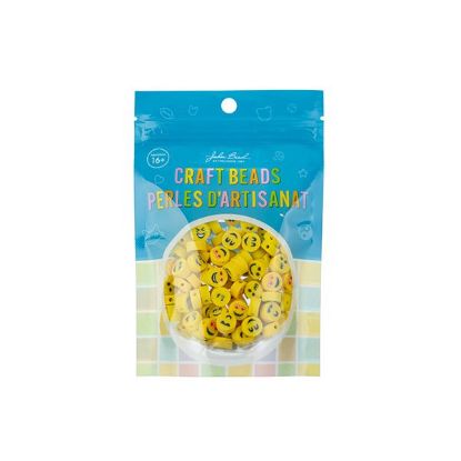 Picture of Craft Beads Bracelet Mix Faces Yellow