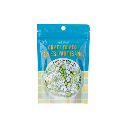 Picture of Craft Beads Mix Discs, Green