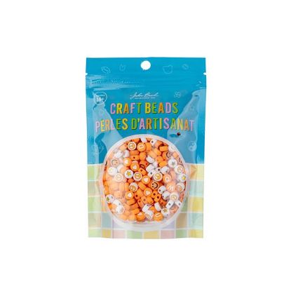 Picture of Craft Beads Mix Discs, Orange