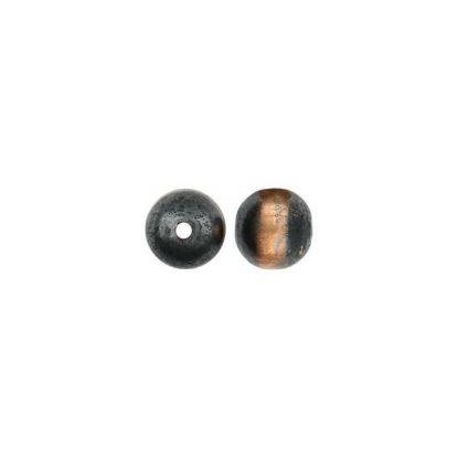 Picture of Copper Navajo Pearl Style by JCK, 16mm Seamless Bead, 10 per pkg