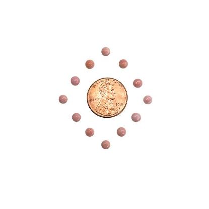 Picture of Round Conch Shell Cabochon 4mm