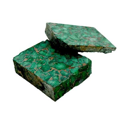 Picture of Composite Irish Green Dahlia, 2" x 2.5" x 1/2" Approximately