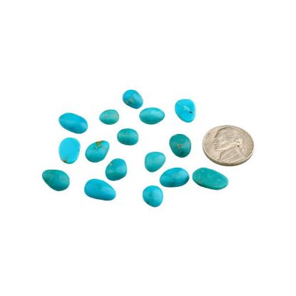 Picture of Stabilized Apache Turquoise Cabochon, Assorted Shapes and Sizes