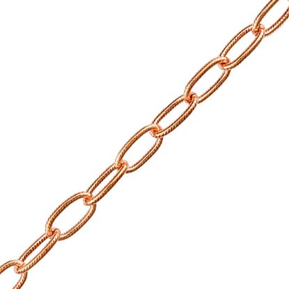Picture of Copper Cable Stamped Bulk Chain 5.6mm<br />4 Foot Length