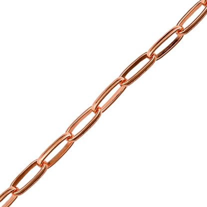 Picture of Copper Cable Bulk Chain 5.6x12.3mm<br />4 Foot Length