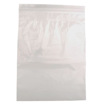 Picture of Clear Zip Top Bags 9" x 12", 100 per Unit