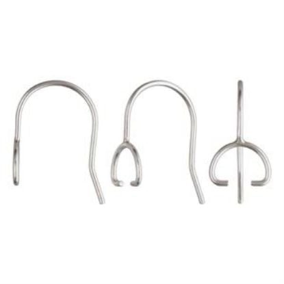 Picture of Sterling Silver Ear Wire .030", Fits 6-8mm Bead