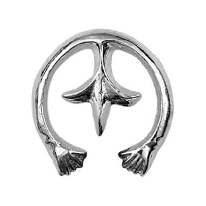 Picture of Sterling Silver Sand Cast Tristian