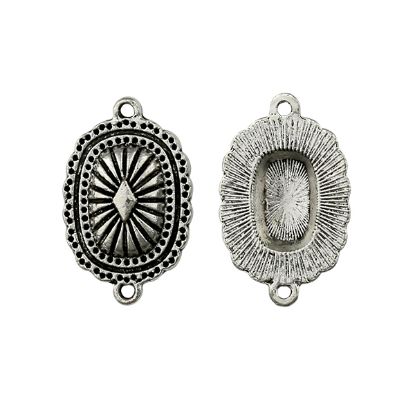 Picture of Silver Plated Concho Link, 20x28mm