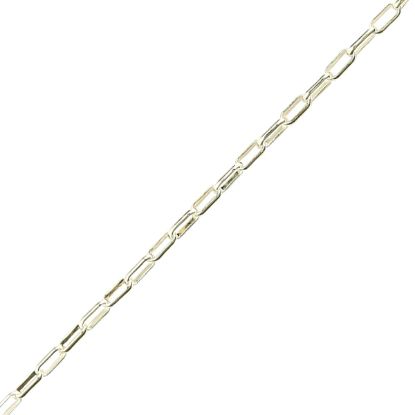 Picture of Sterling Silver Half-Round Cable Bulk Chain 2.7mm, Sold by the Foot