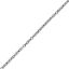 Picture of Sterling Silver Oxidized Cable Stamp Bulk Chain 1.9mm, Sold by the Foot