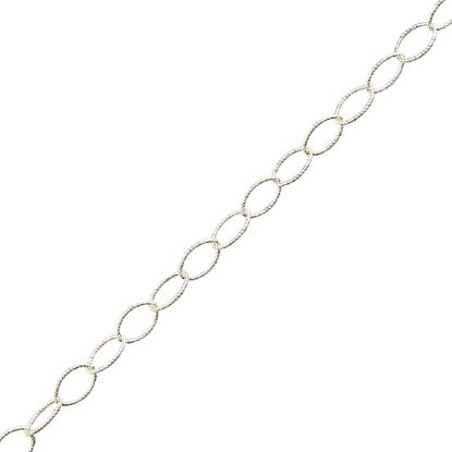 Picture of Sterling Silver Cable Twist Bulk Chain 6mm, Sold by the Foot