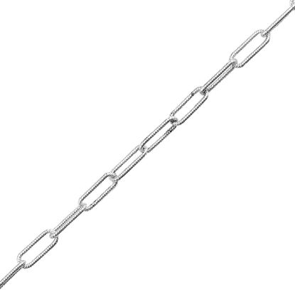 Picture of Sterling Silver Twist Cable Bulk Chain 5.05mm, Sold by the Foot