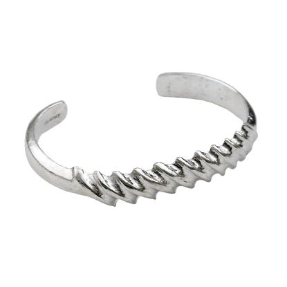 Picture of Sterling Silver Sand Cast Bracelet, La Rose