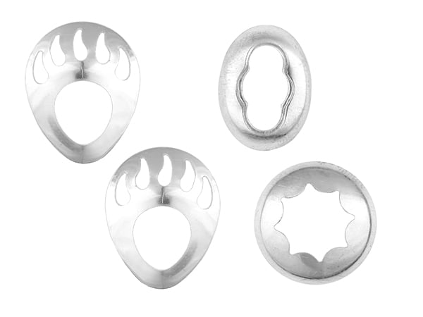 Sterling silver shadow boxes for creating layered, dimensional jewelry designs