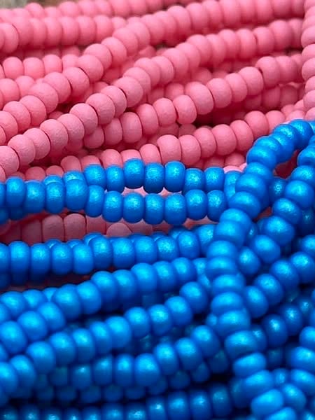 Colorful Size 10 seed beads